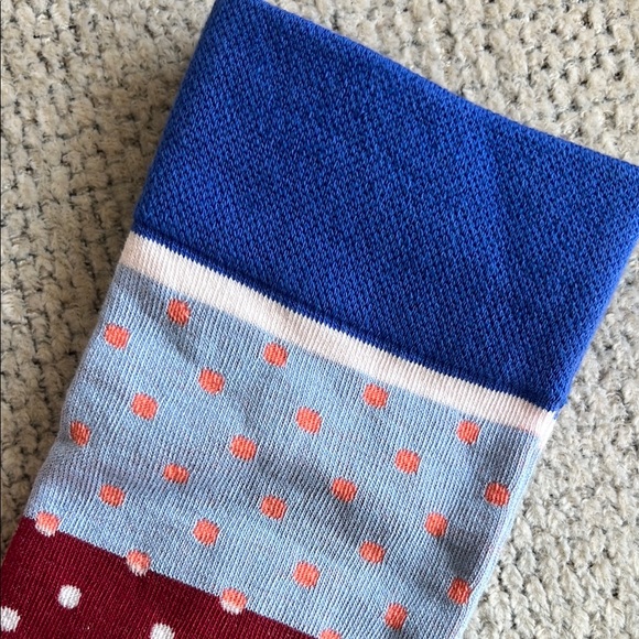 Bombas Polka Dot Socks - Blue and Purple - Picture 5 of 5